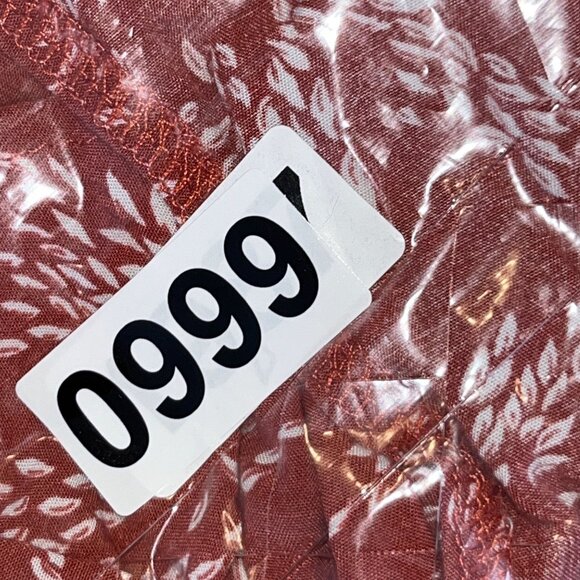 Polly Womens Deep V-Neck Wrap RmperFloral Print Size 10 - Picture 10 of 10